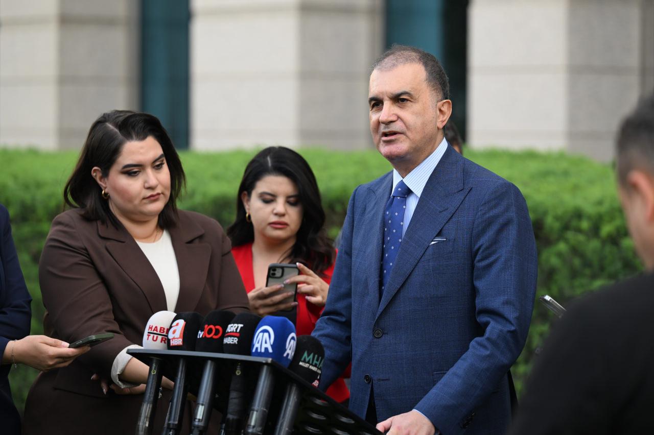 AK Parti Sözcüsü Ömer Çelik
