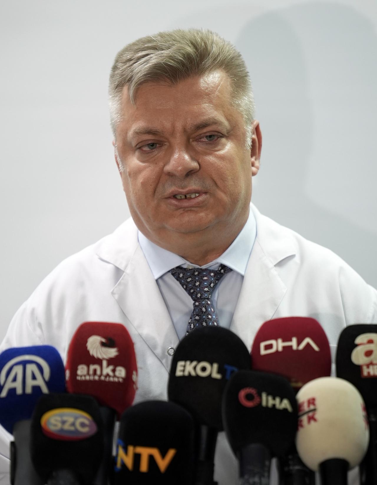 Ferdi Zeyrek'in sağlık durumuna ilişkin, Başhekim Topçu'dan açıklama