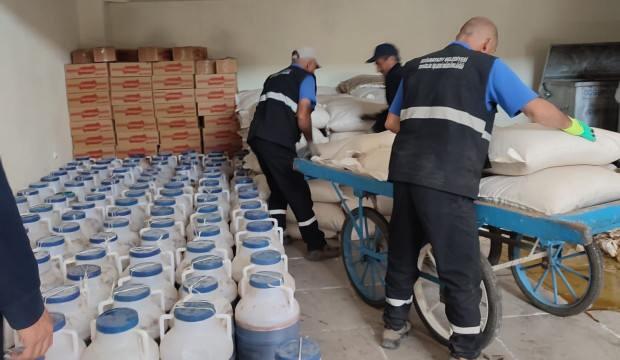 Ağrı'da gıda skandalı: Sağlıksız 8 ton 365 kilogram pestil ele geçirildi