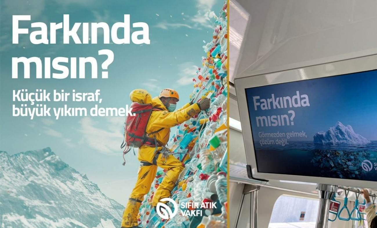 "Farkında mısın?" kampanyasıyla atıkların zararlarına dikkat çekiliyor