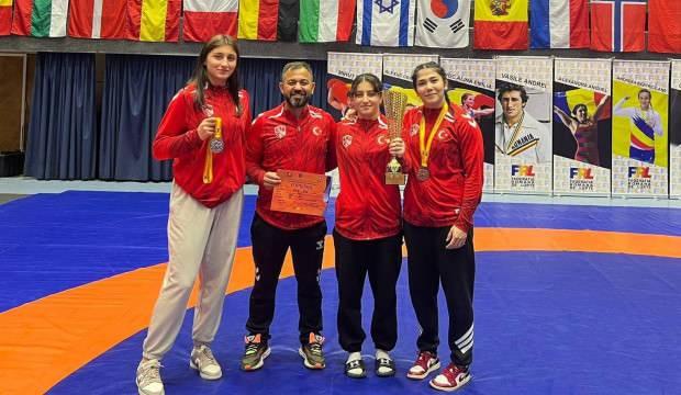 G&uuml;reşte Kadın Milli Takımı birinci oldu