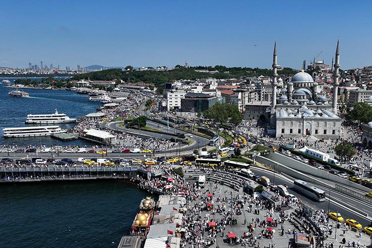 Tarihi Yarımada'da bayram yoğunluğu