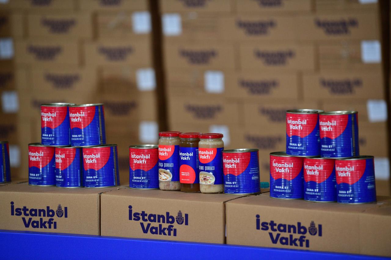 İstanbul Vakfı kurban konserveleri