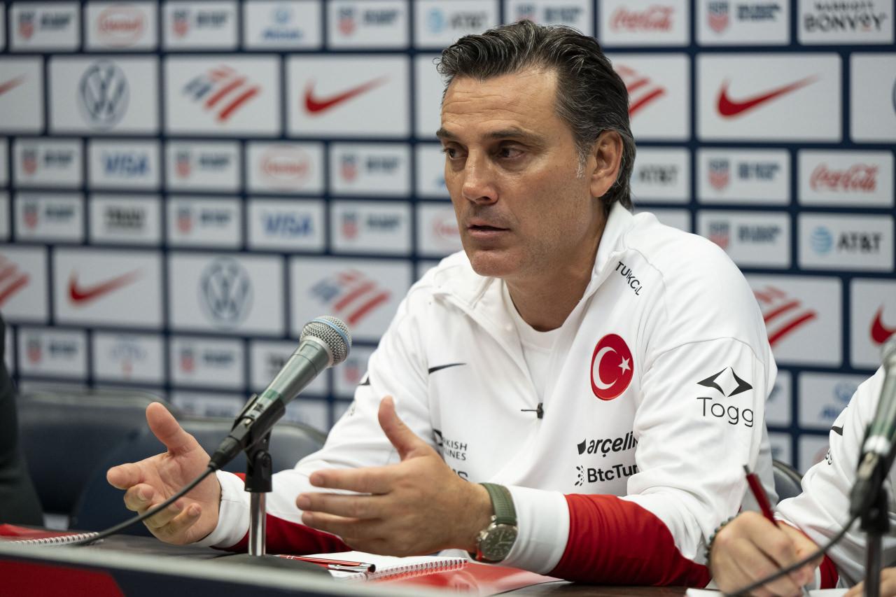 A Milli Futbol Takımı Teknik Direktörü Vincenzo Montella