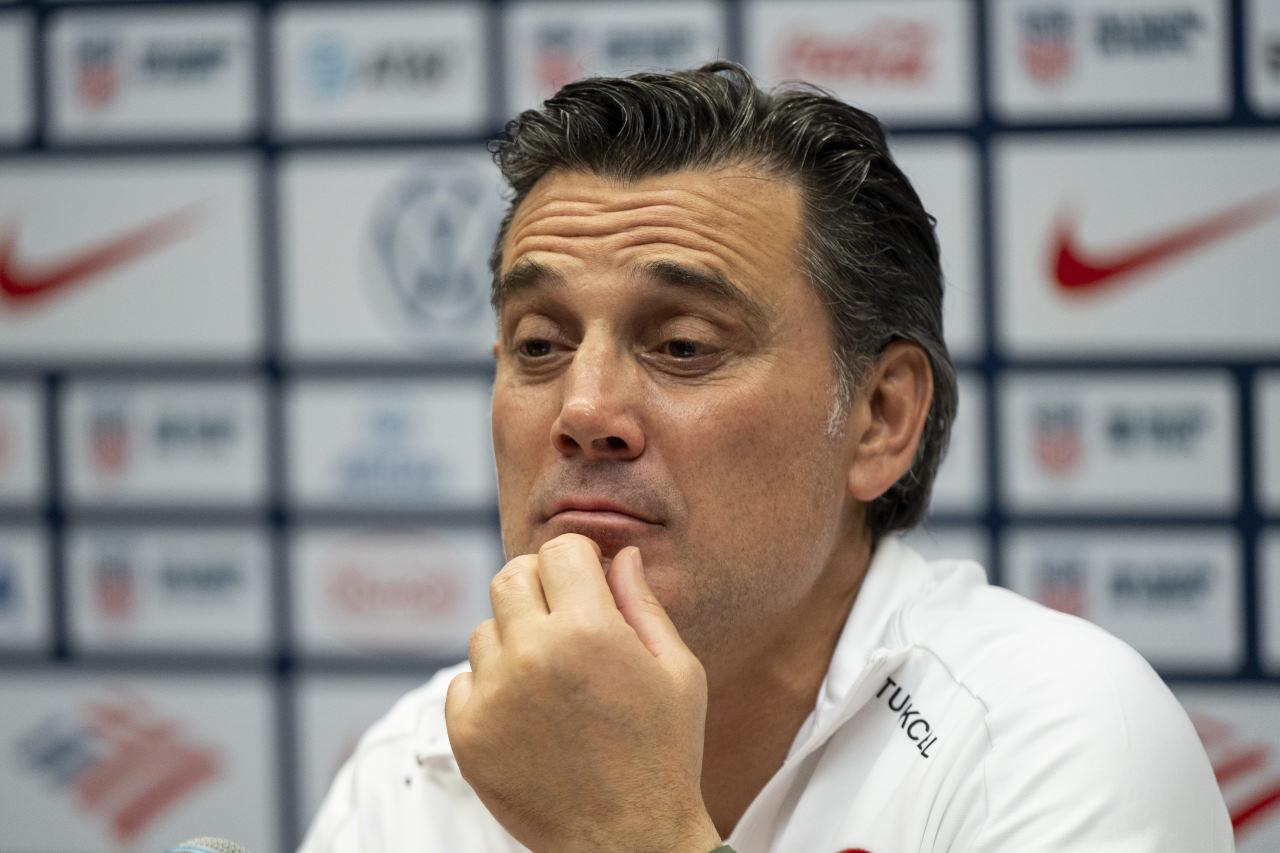 Vincenzo Montella karşılaşma öncesinde basın toplantısı düzenledi.