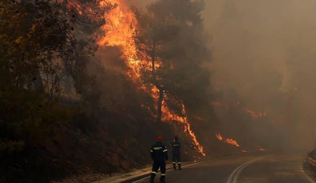 Yunanistan'da yangın çıkardığı belirlenen bir kişi gözaltına alındı