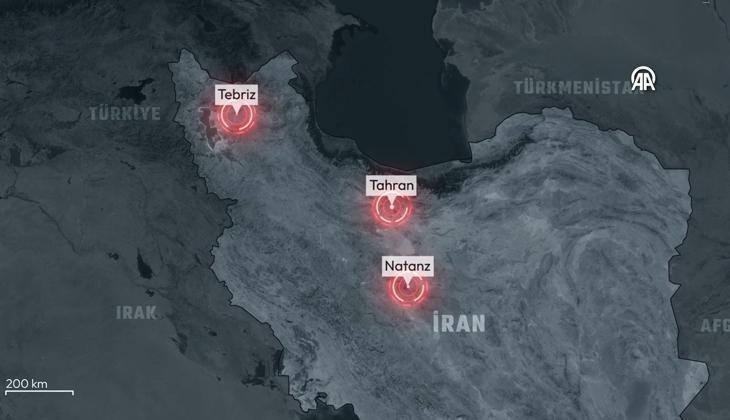 İsrail, İran savaşı resmen başladı. İsrail'in düzenlendiği hava saldırılarıyla beraber Tahran'da şiddetli patlama sesleri duyuldu.