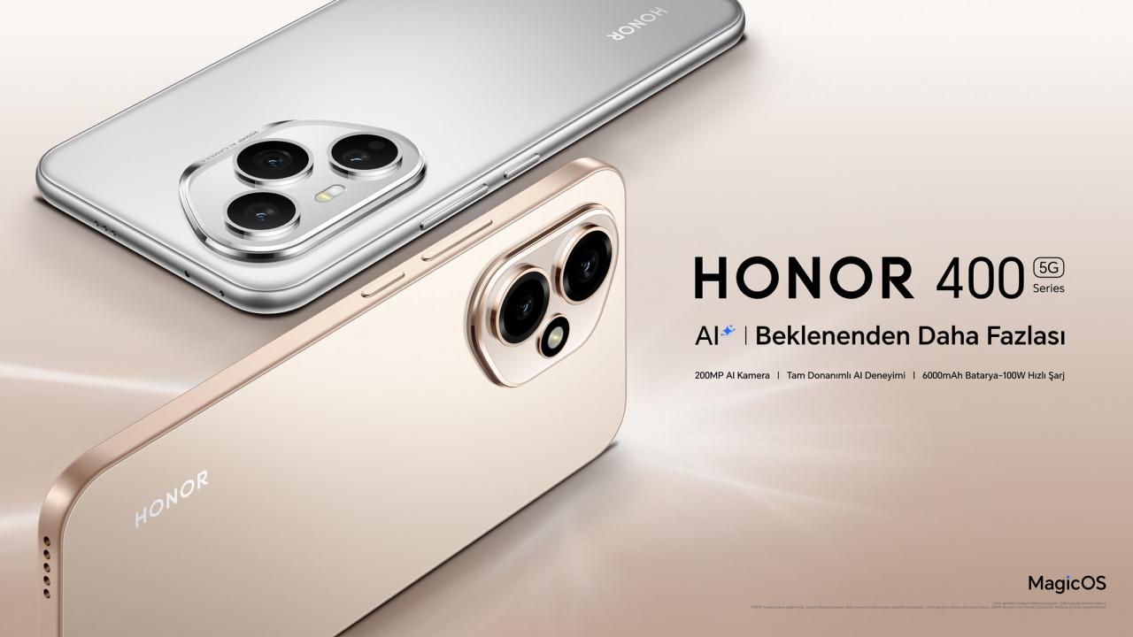 HONOR 400 serisi Türkiye'deki teknoloji tutkunlarıyla buluştu.