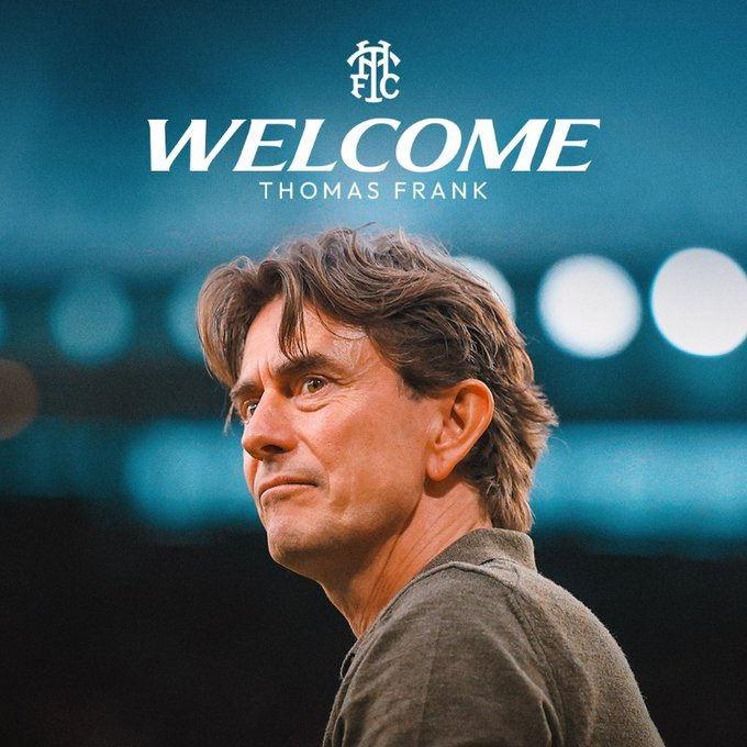 Tottenham, teknik direktörlük görevine Thomas Frank'ın getirildiğini açıkladı.