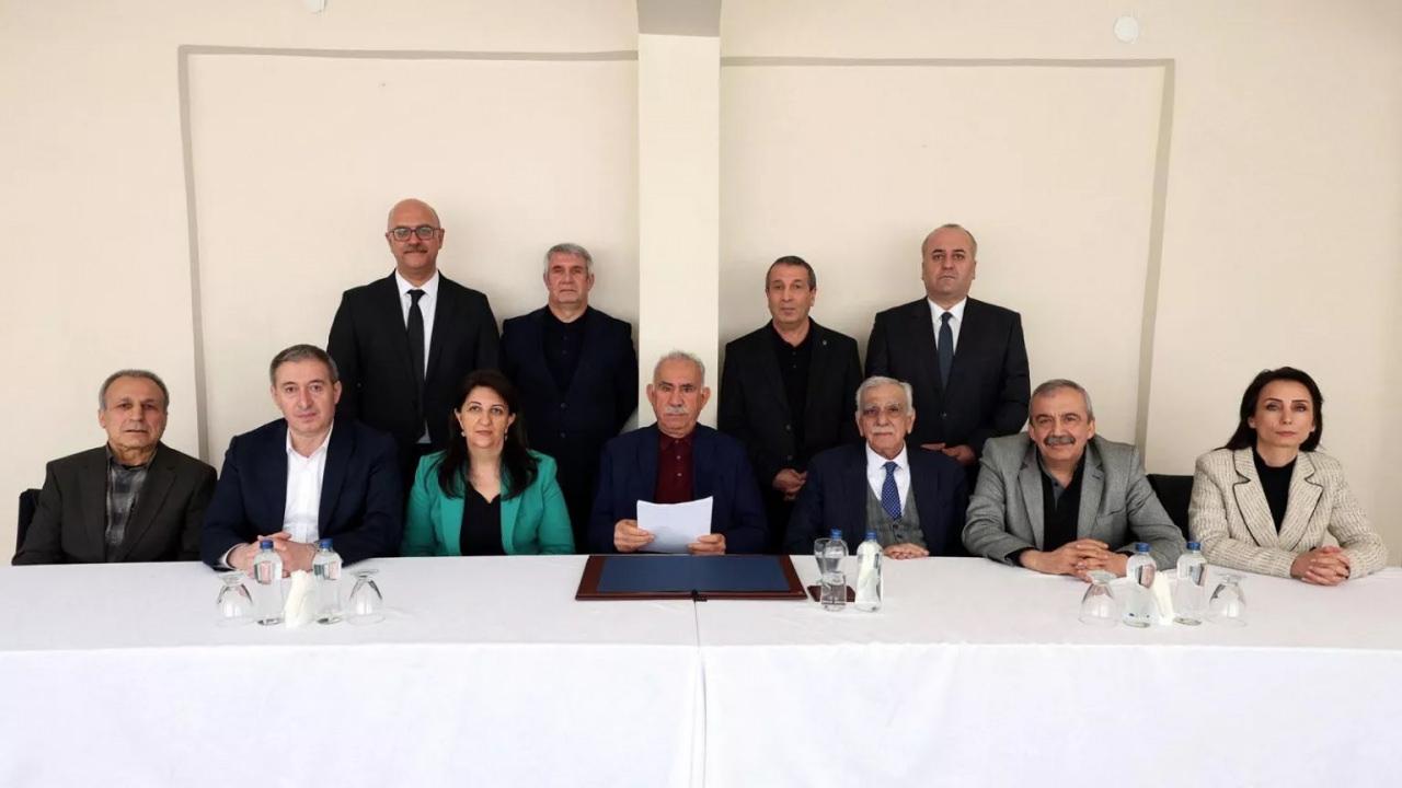 DEM Parti İmralı heyeti
