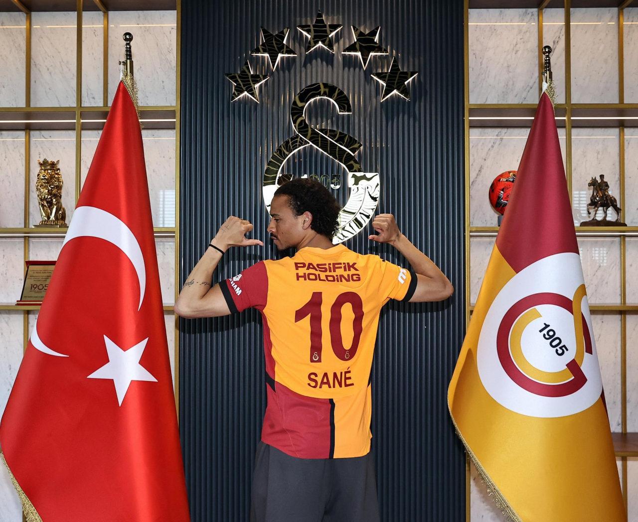 Leroy Sane, Galatasaray'da 10 numaralı formayı giyecek