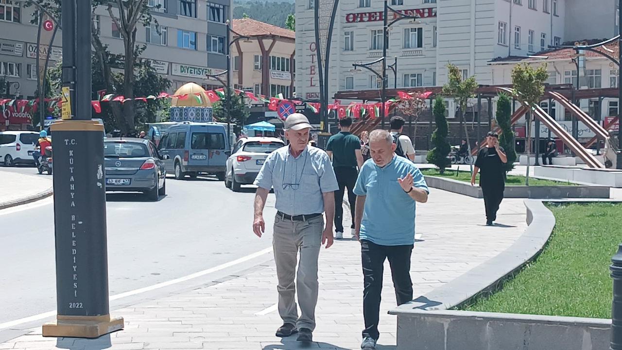 Deprem sonrası Kütahya Simav'dan görüntü