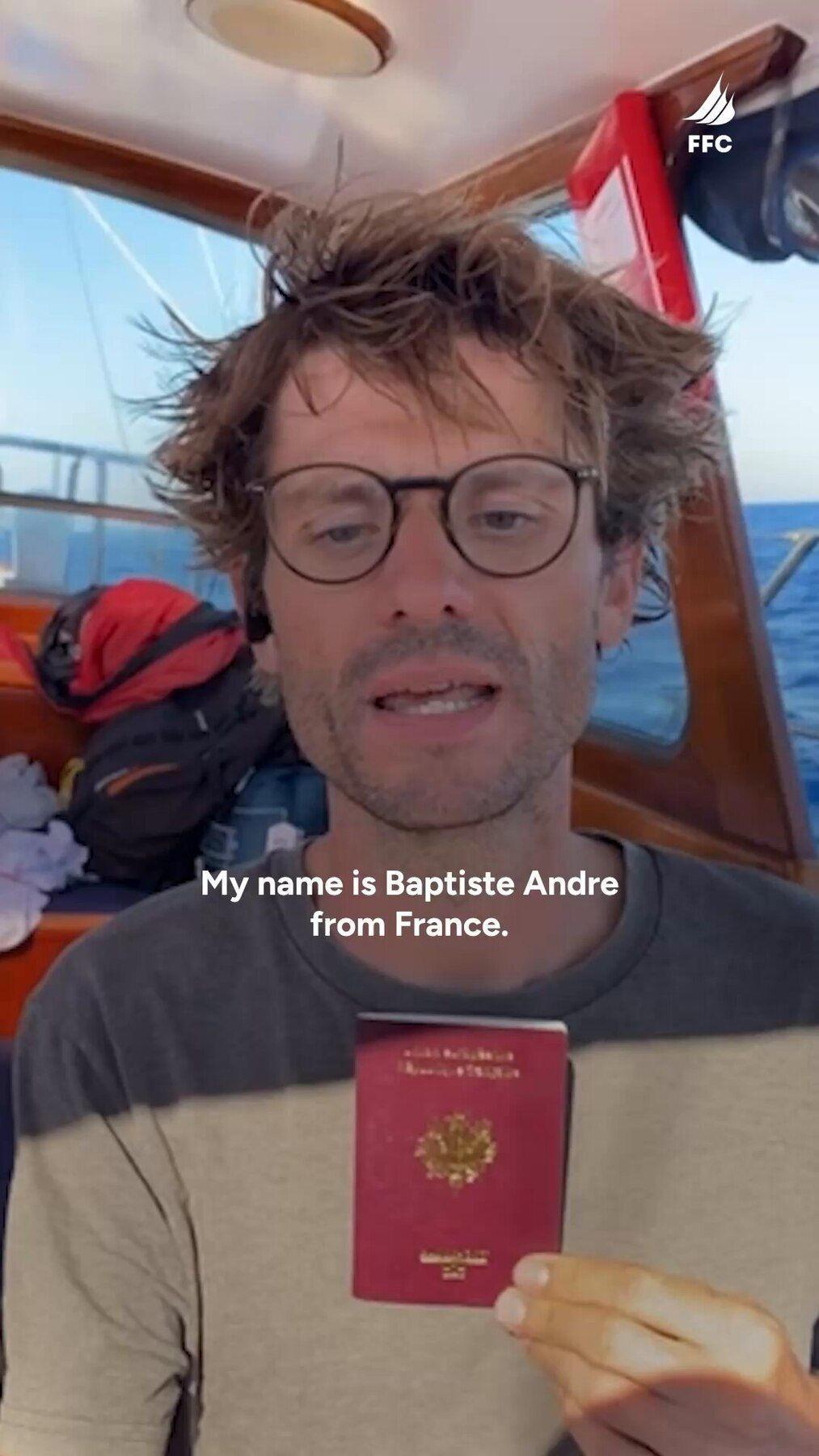 Fransız aktivist Baptise Andre