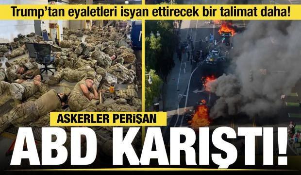 California valisinden Trump'a eleştiri: Askerlerimize saygısız davranıyorsunuz!