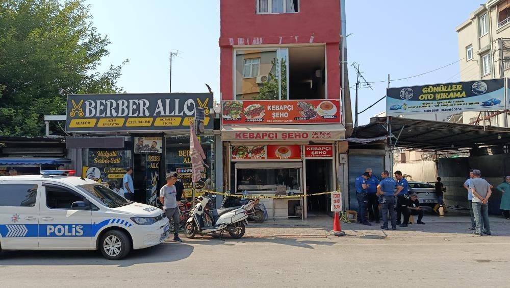 Olayın gerçekleştiği kebapçı dükkanı