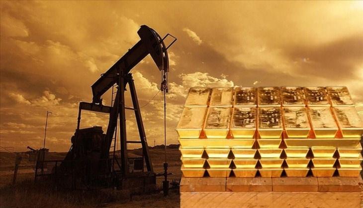 Altın ve petrol fiyatları arttı.