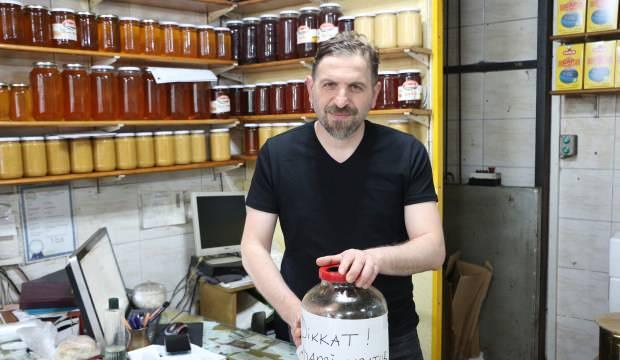 İlginç 'deli bal' uyarısı: Kavanozun üzerindeki yazıyı okuyanlar heyecanlandı