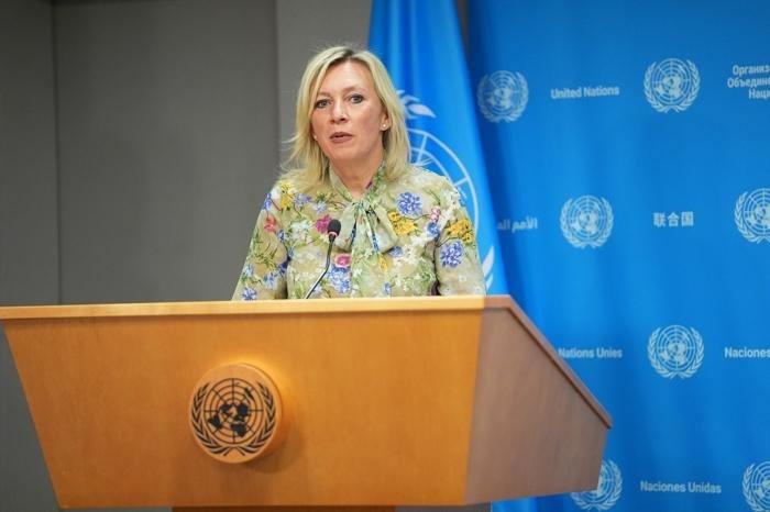 Dışişleri Bakanlığı Sözcüsü Maria Zaharova 