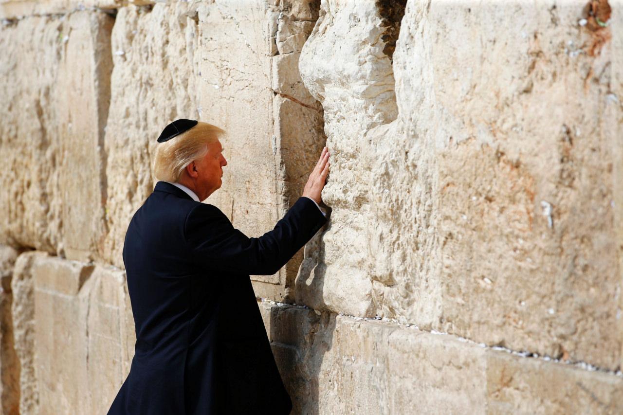 ABD Başkanı Trump'ın Ağlama Duvarı Ziyareti, Kudüs- 2017