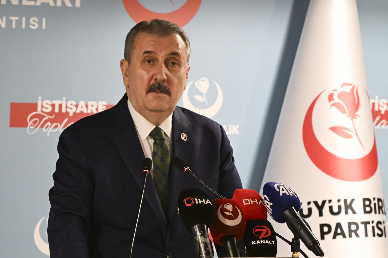 Büyük Birlik Partisi (BBP) Genel Başkanı Mustafa Destici