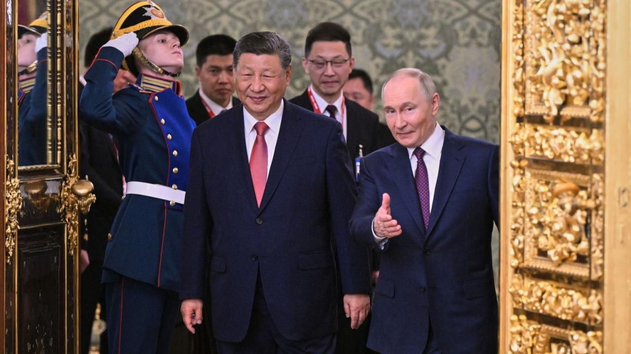 Çin Devlet Başkanı Şi Cinping - Rusya Devlet Başkanı Vladimir Putin