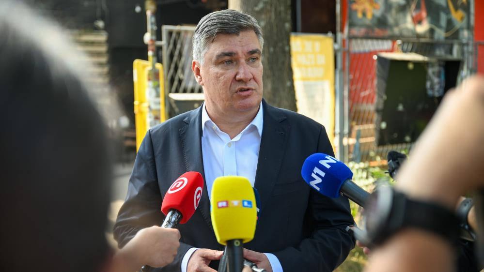 Hırvatistan Cumhurbaşkanı Zoran Milanovic