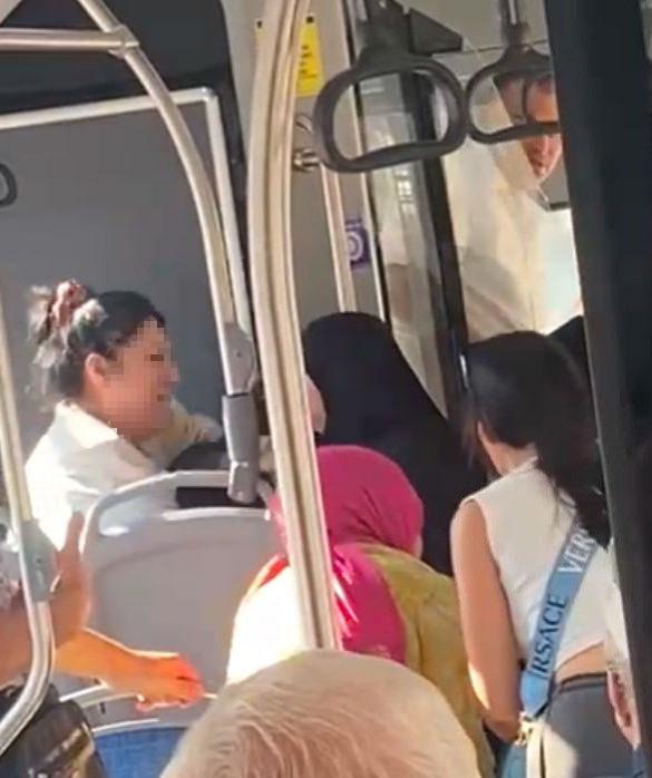 Otobüste yaşanan olay