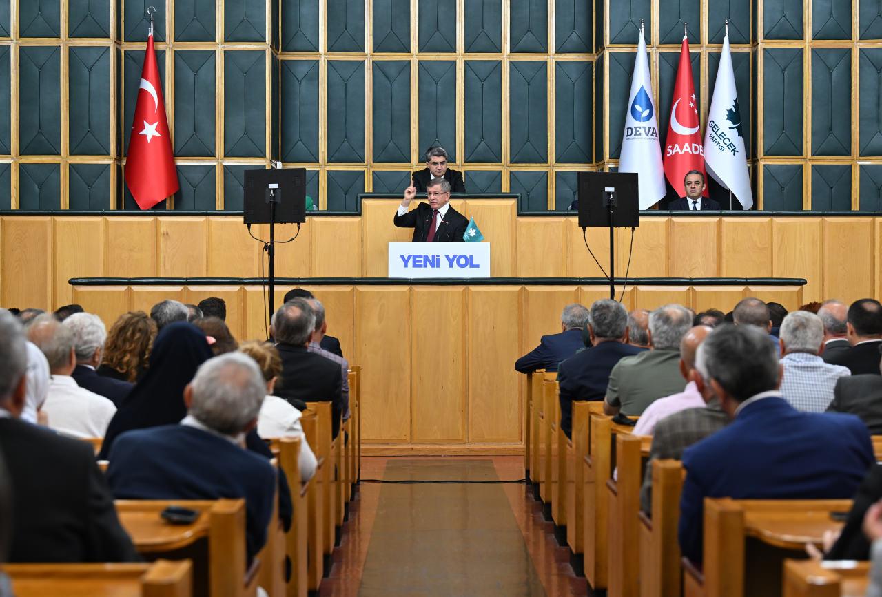 Ahmet Davutoğlu'nun grup toplantısı konuşması