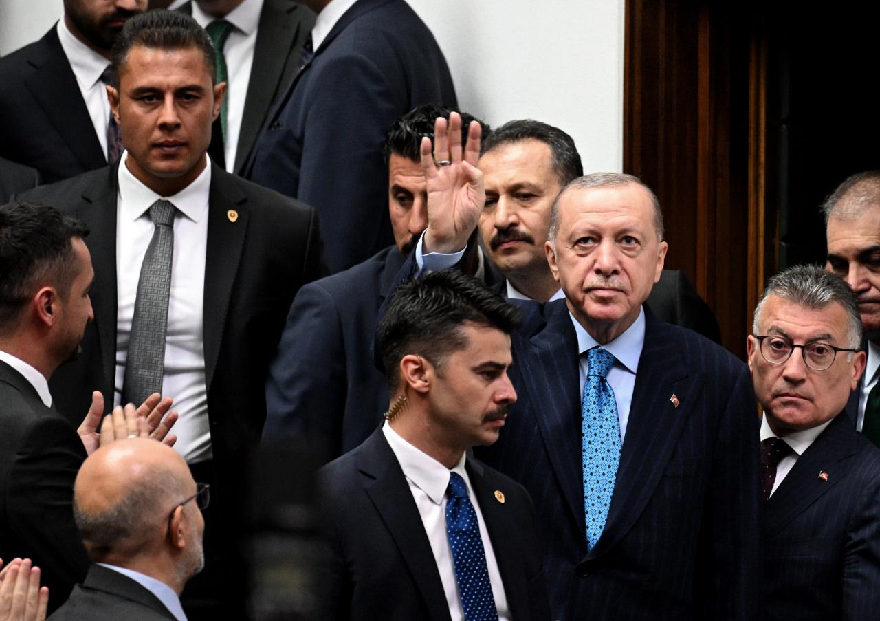 Cumhurbaşkanı ve AK Parti Genel Başkanı Recep Tayyip Erdoğan, partisinin TBMM Grup Toplantısı'na katıldı.