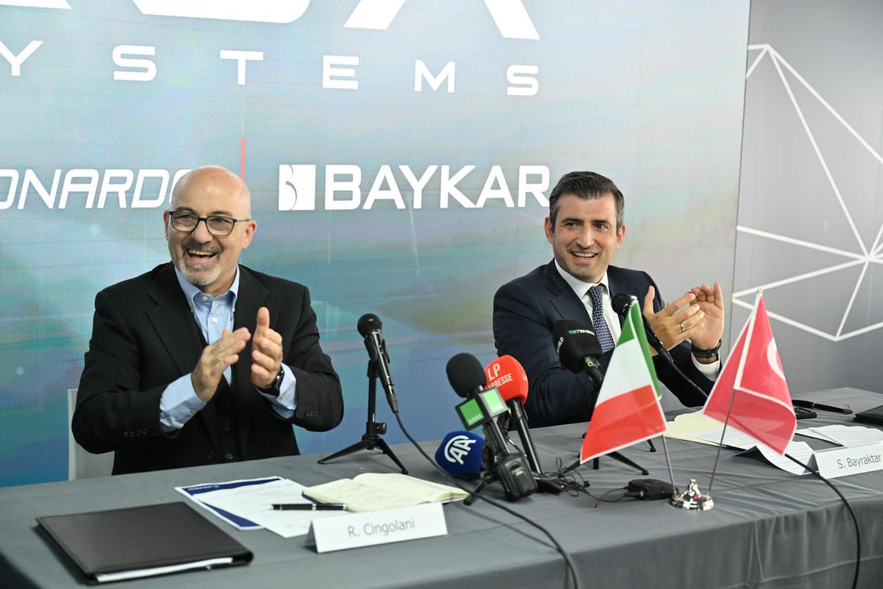 Baykar ve Leonardo imza töreni