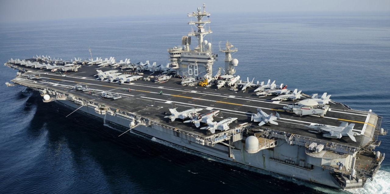 ABD'nin uçak gemisi USS Nimitz