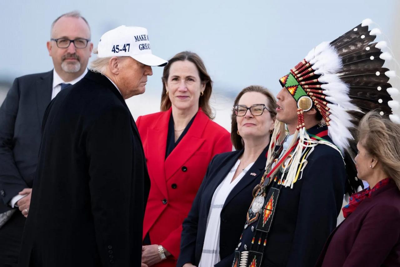 Trump, G7 Zirvesi için Kanada'ya gitti.
