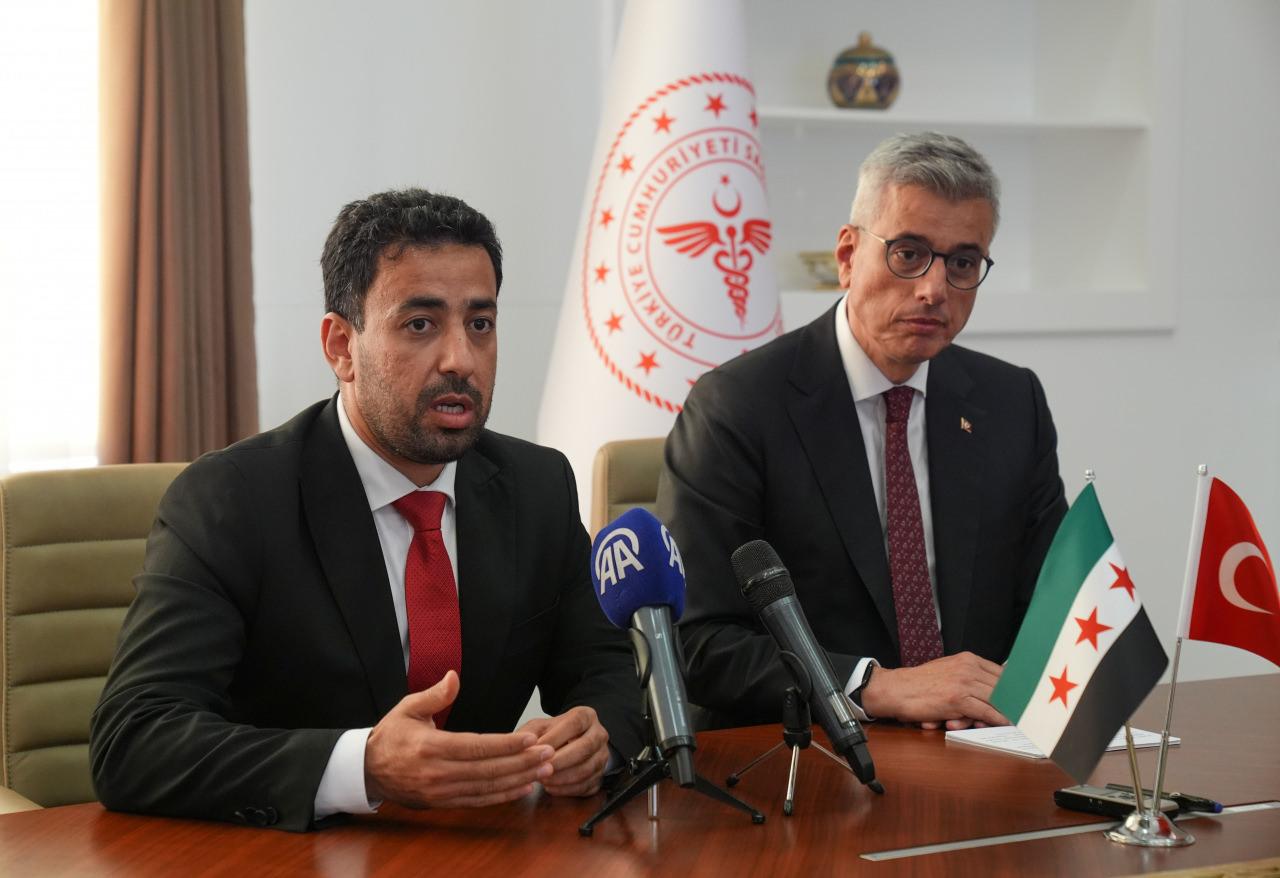 Türkiye ve Suriye'nin sağlık bakanlıkları arasında işbirliği protokolü imzalandı