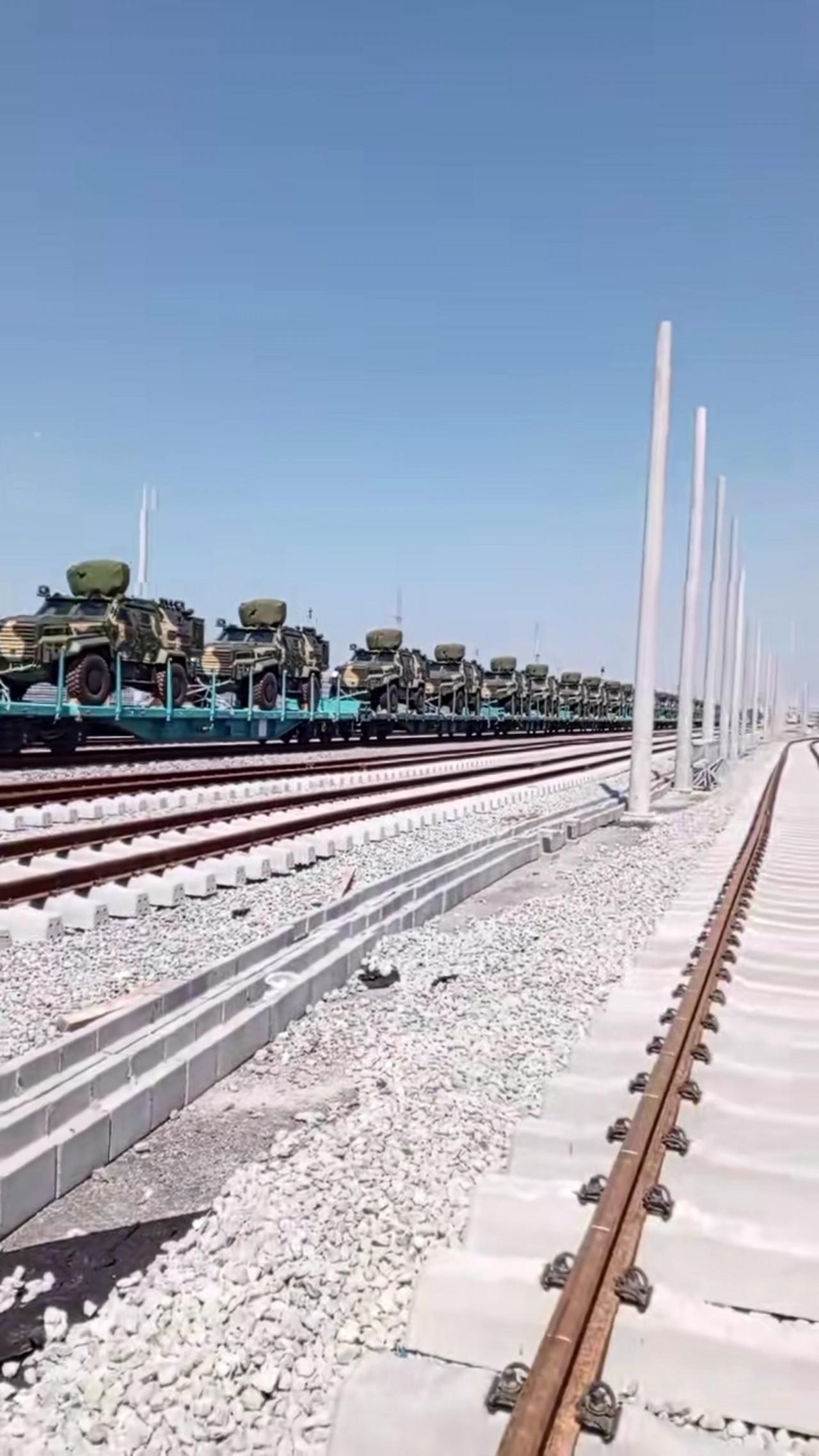 Marmara hattında zırhlı araç sevkiyatı