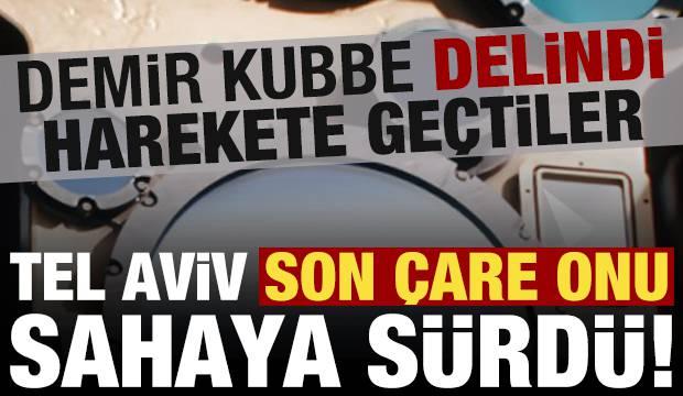 Demir Kubbe delindi, Tel Aviv son çare en yeni sistemi sahaya sürüyor: Demir Işın...