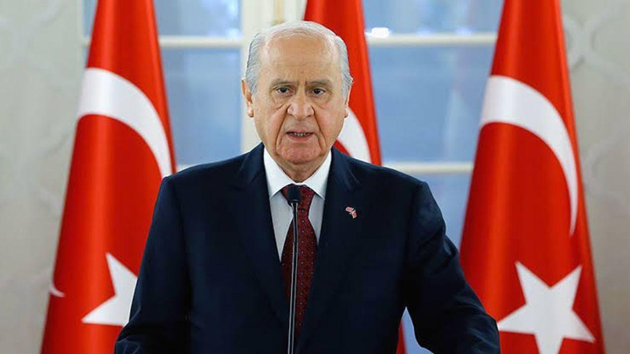 Milliyetçi Hareket Partisi Genel Başkanı Devlet Bahçeli 