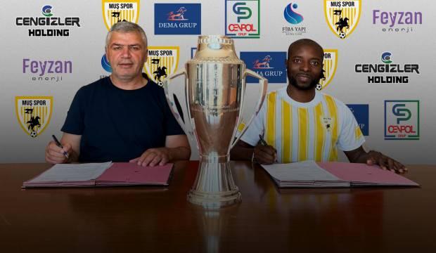 Muşspor'dan Ohawuchi ile 2 yıllık s&ouml;zleşme