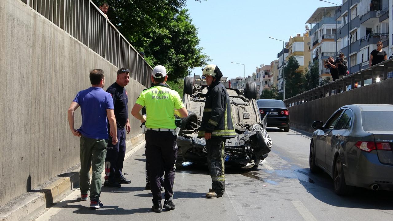 Kaza yerinden görüntü