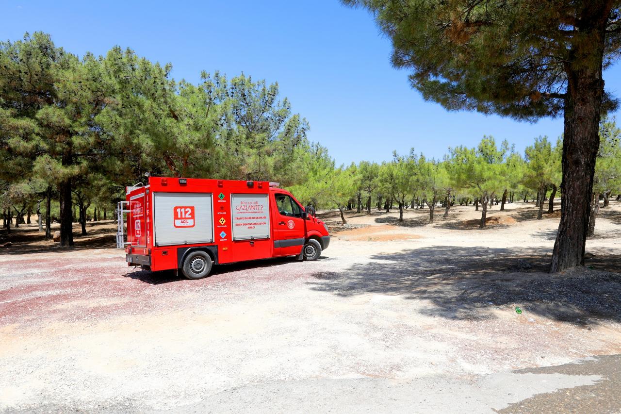 Çevre düzenli olarak kontrol ediliyor. 