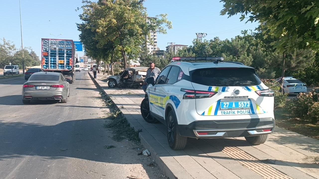 Kazanın meydana geldiği alandan görüntü
