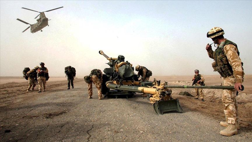 Irak'ın işgali esnasında çekilen görüntü