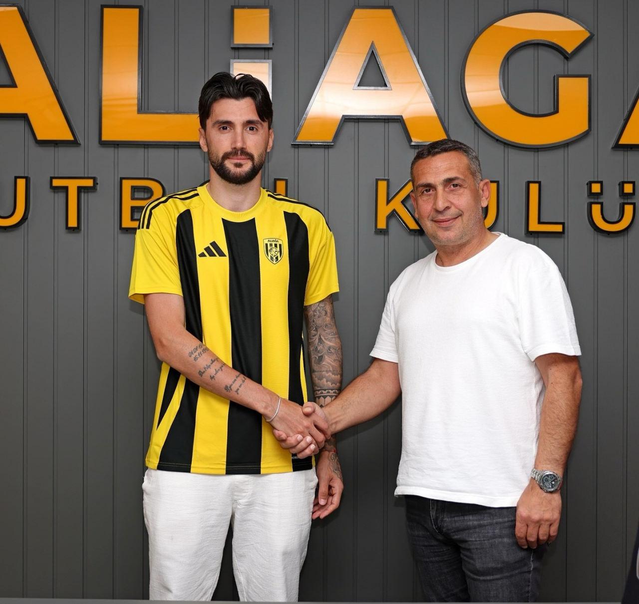 Aliağa FK, Veli Çetin'i kadrosuna kattı