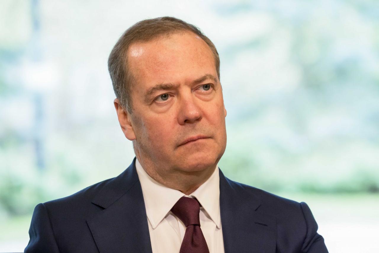  Rusya Güvenlik Konseyi Başkan Yardımcısı 'eski Devlet Başkanı' Dmitriy Medvedev