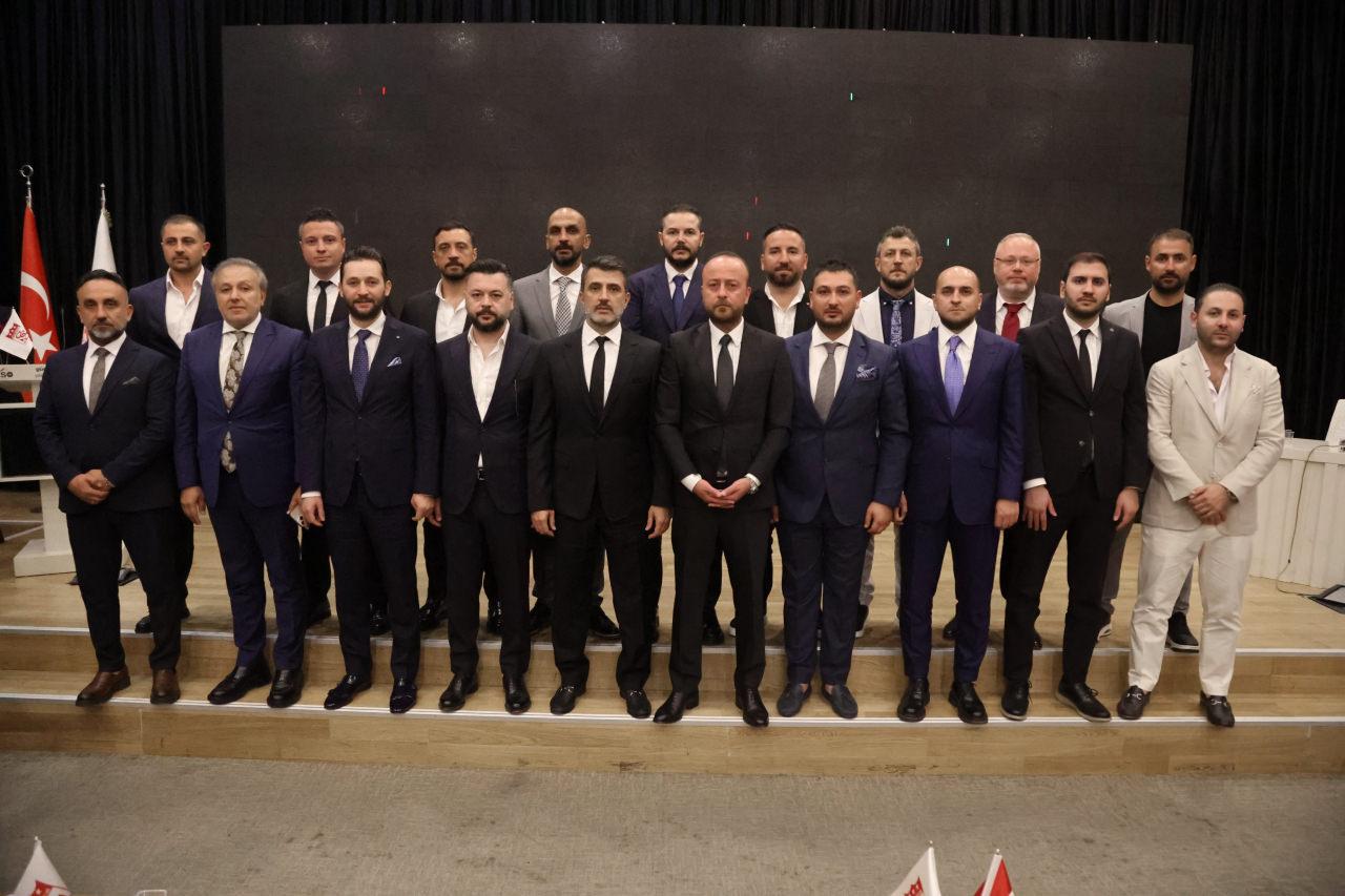 Sivasspor Başkanı Gökhan Karagöl ve yönetim kurulu