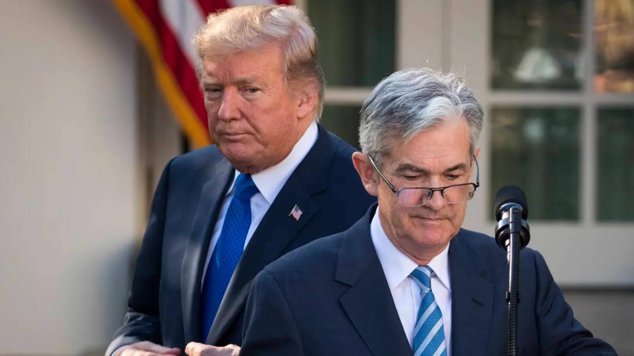 ABD Başkanı Trump ve FED Başkanı Powell