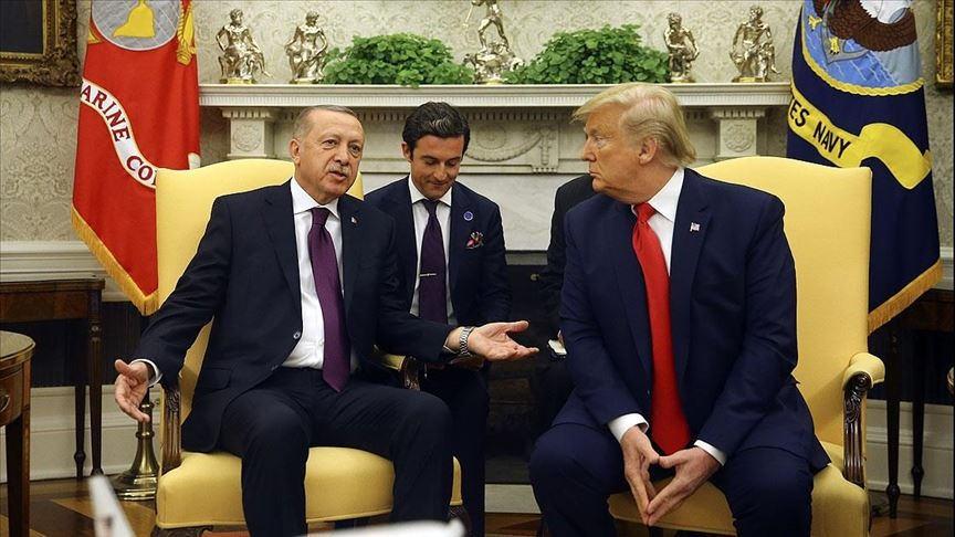 Cumhurbaşkanı Recep Tayyip Erdoğan ve ABD Başkanı Donald Trump