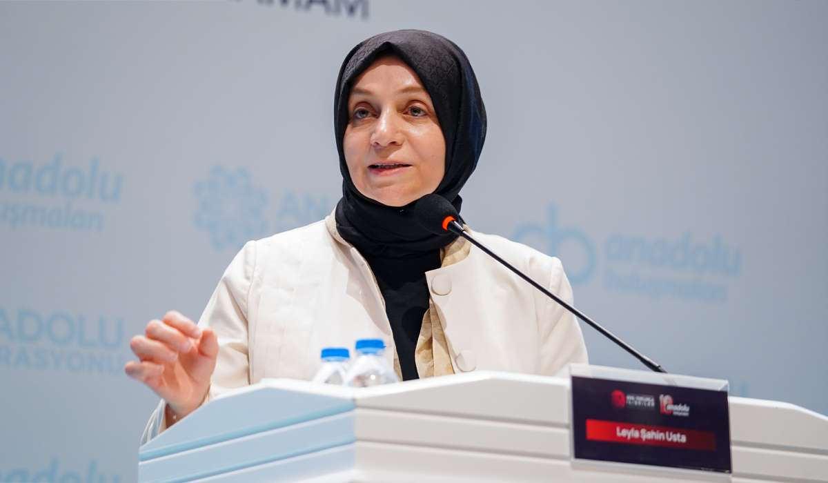  AK Parti Grup Başkanvekili Leyla Şahin Usta