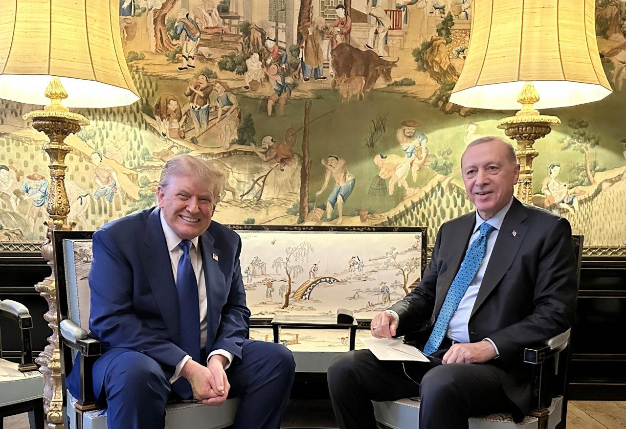 Donald Trump ve Cumhurbaşkanı Recep Tayyip Erdoğan