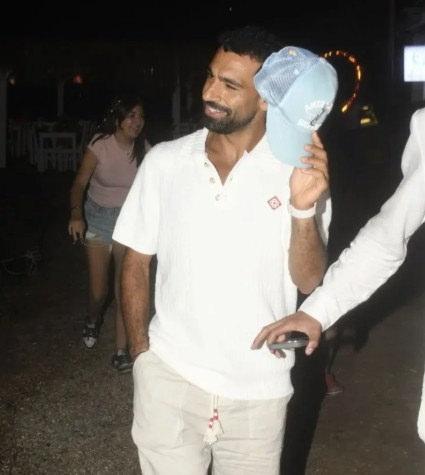 Mohamed Salah, tatilini Bodrum'da yapıyor