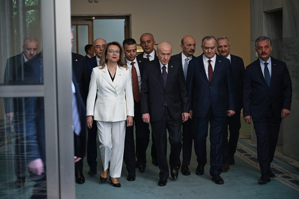 Bahçeli, 5 ay sonra grup toplantısına katıldı. 
